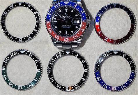 rolex replacement insert gmt
